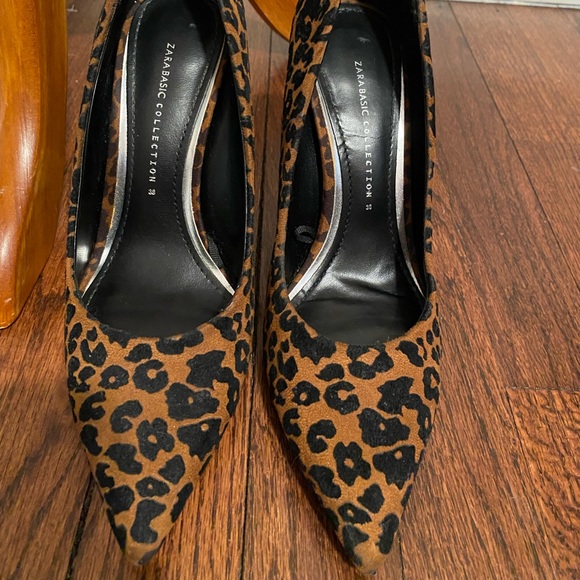 Zara Cheetah Print Stilettos - Picture 10 of 11